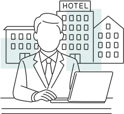 パソコンを使っている人のアイコン