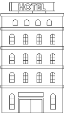 ホテルのアイコン